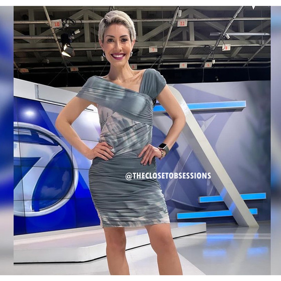 ZARA Ruched Mini Dress NWT - Picture 9 of 17